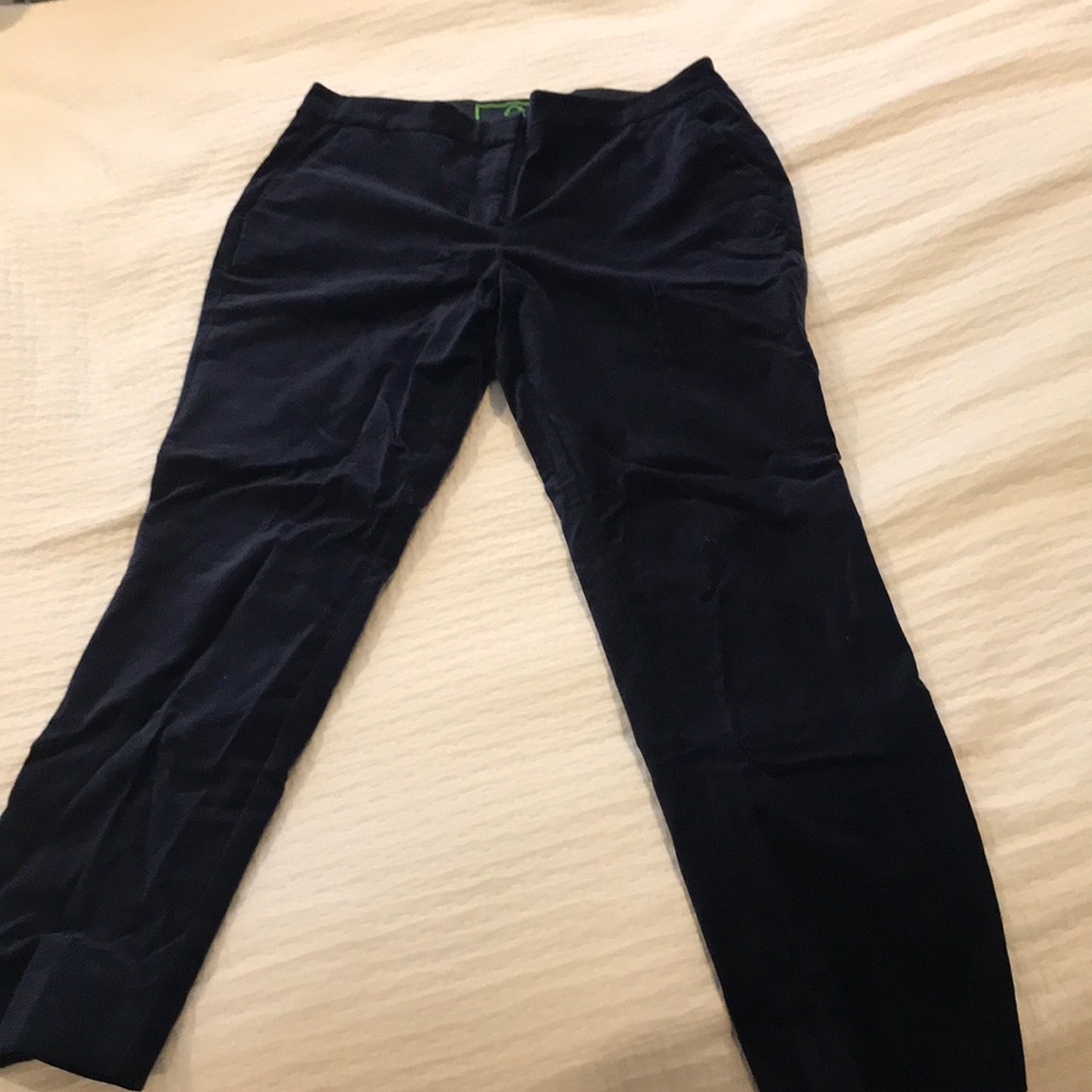 Navy velvet C.Wonder pants